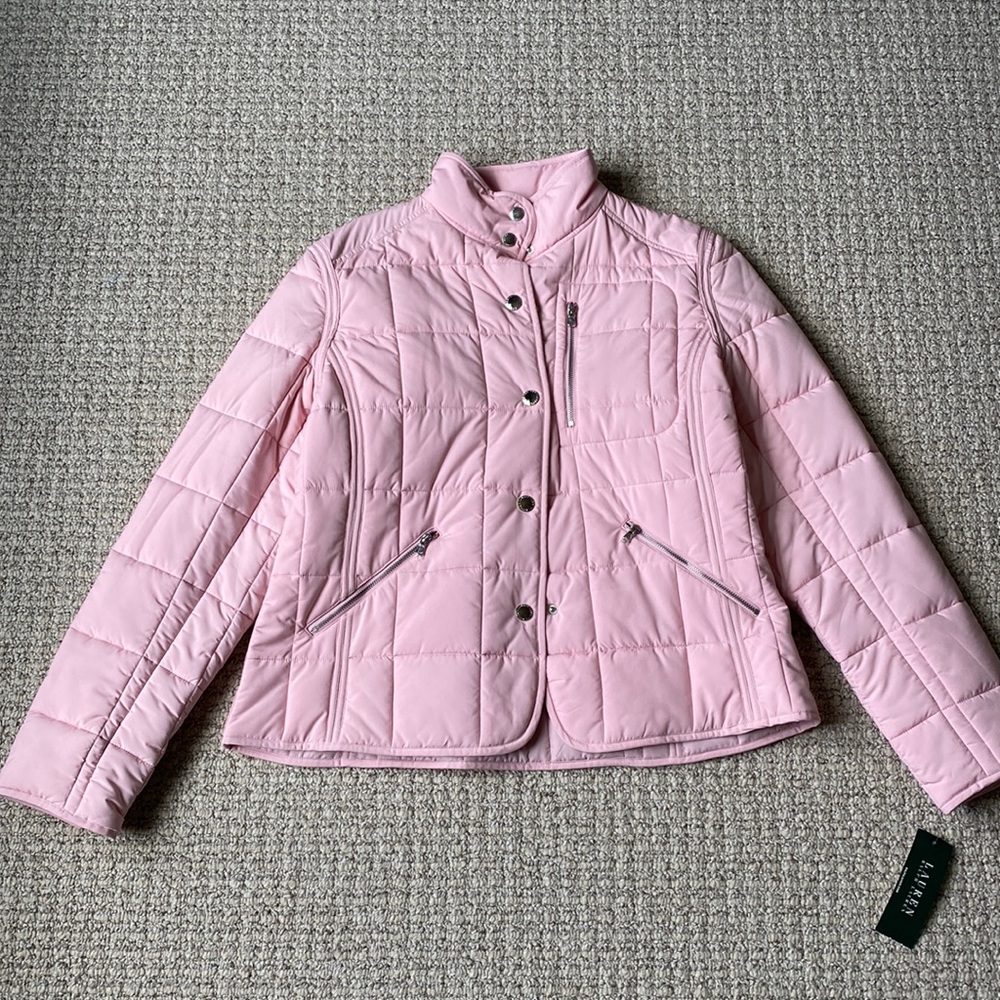 Ralph Lauren Quilted Jacket - Light Pink